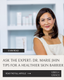 Dr. Marie Jhin, board-certified dermatologist